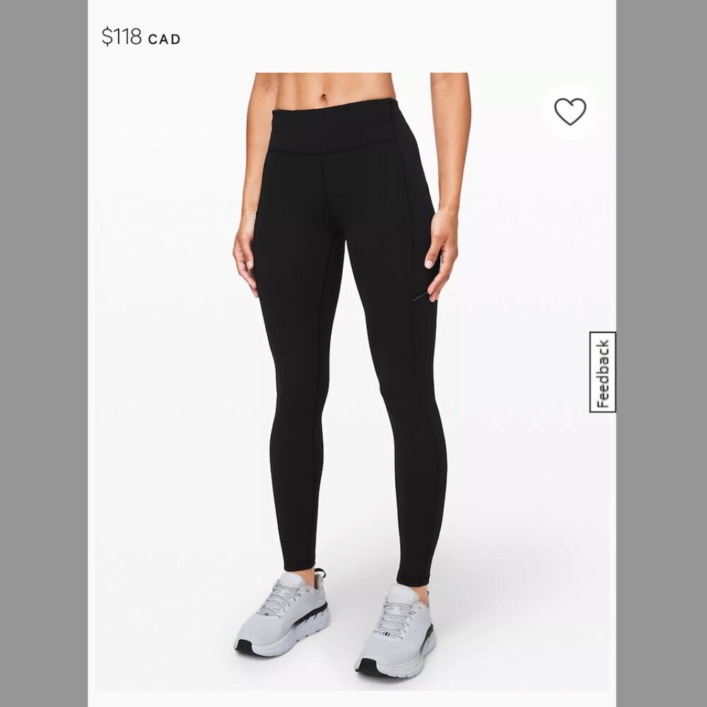 Lululemon Speed Up Mid-Rise Leggings